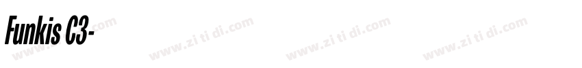 Funkis C3字体转换